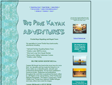 Tablet Screenshot of keyskayaktours.com